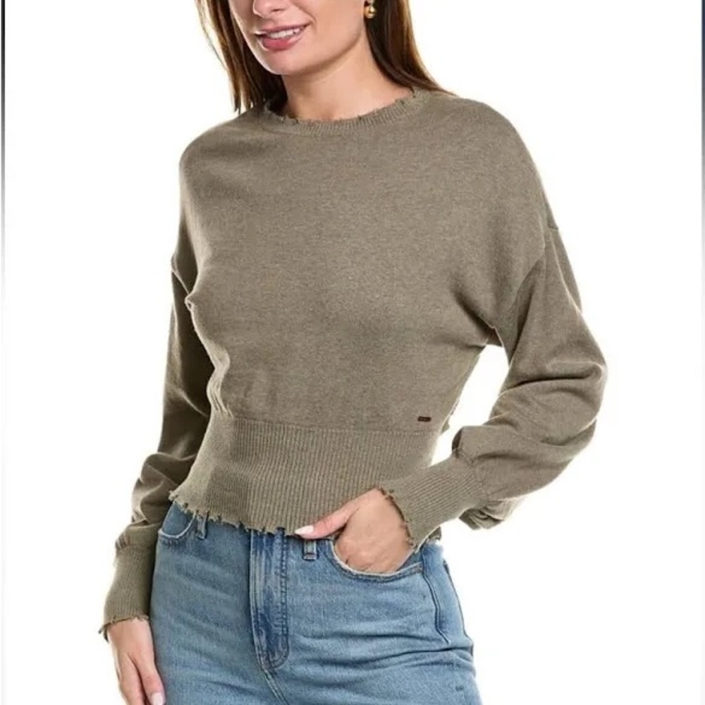 NWT n:PHILANTHROPY Olive Crew Neck Sweater
